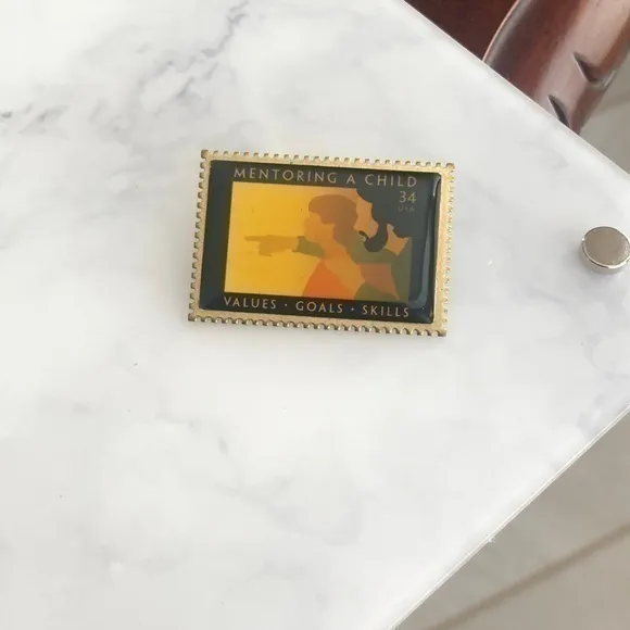 Vintage Label Pin - Image 2