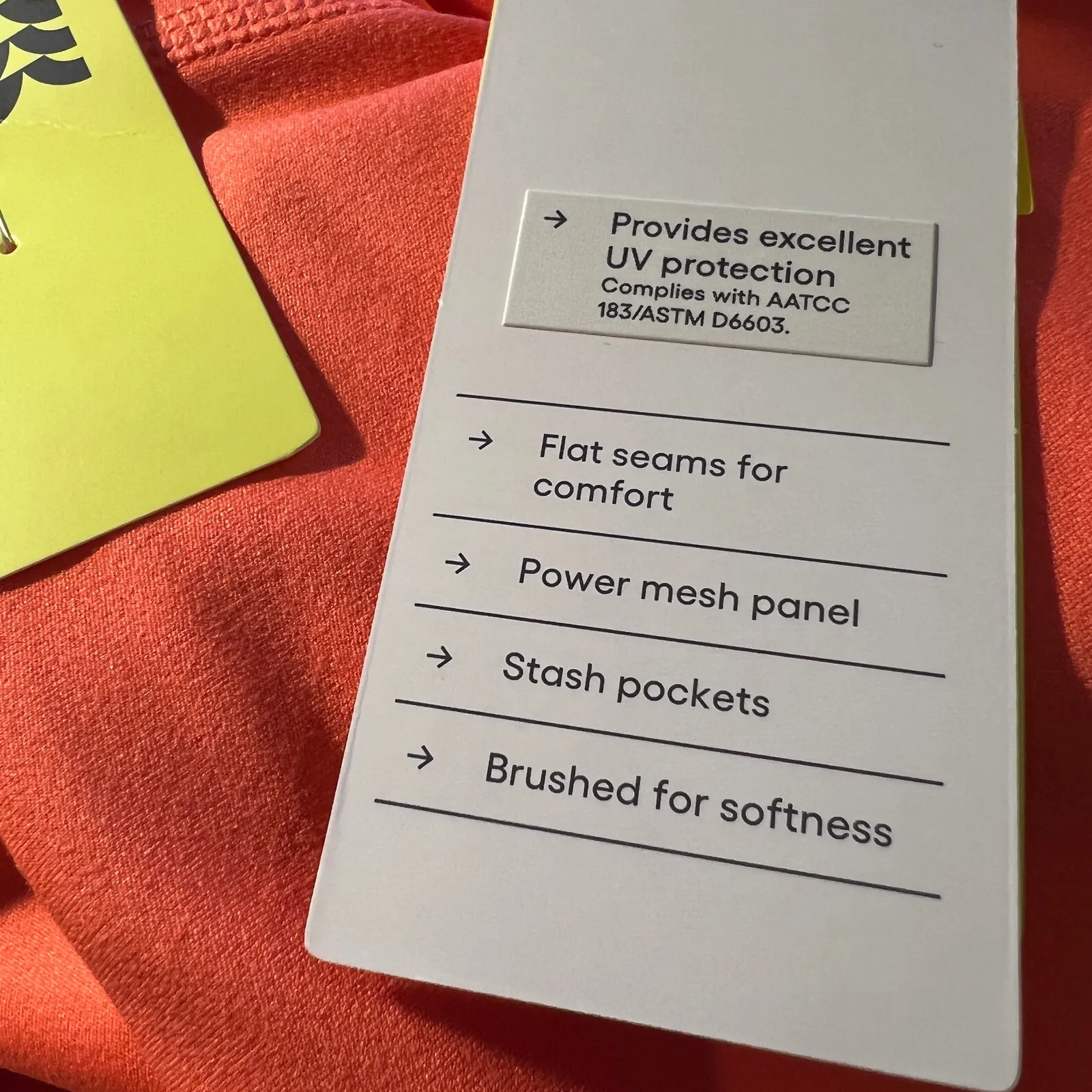 All in Motion Women's Coral Ultra High-Rise 7.8 Leggings - Size Small - NWT - Image 9