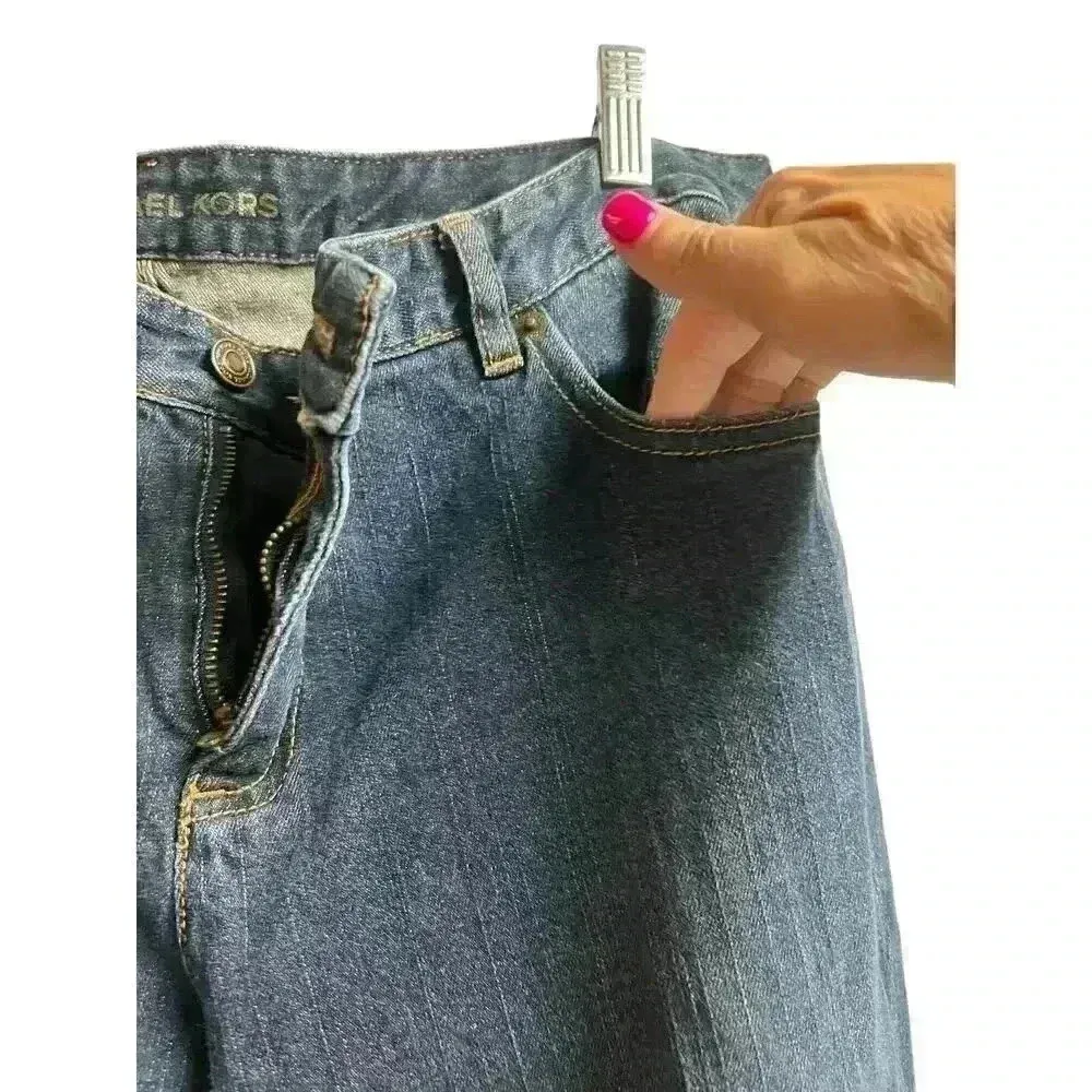 Michael Kors Bootcut Jeans MK Pocket Size 14 - Image 2