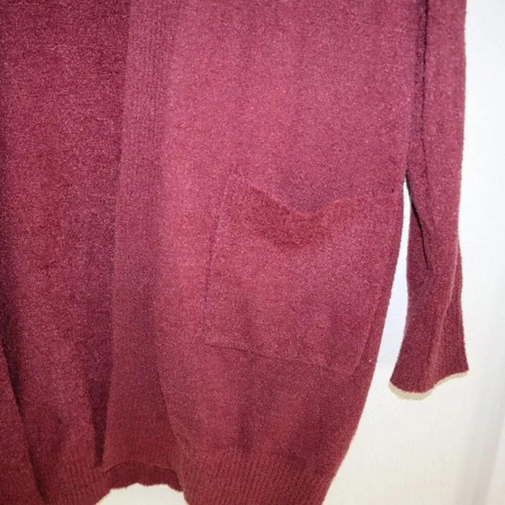 Altar'd state‎ intimates burgundy hooded cardigan - Image 4