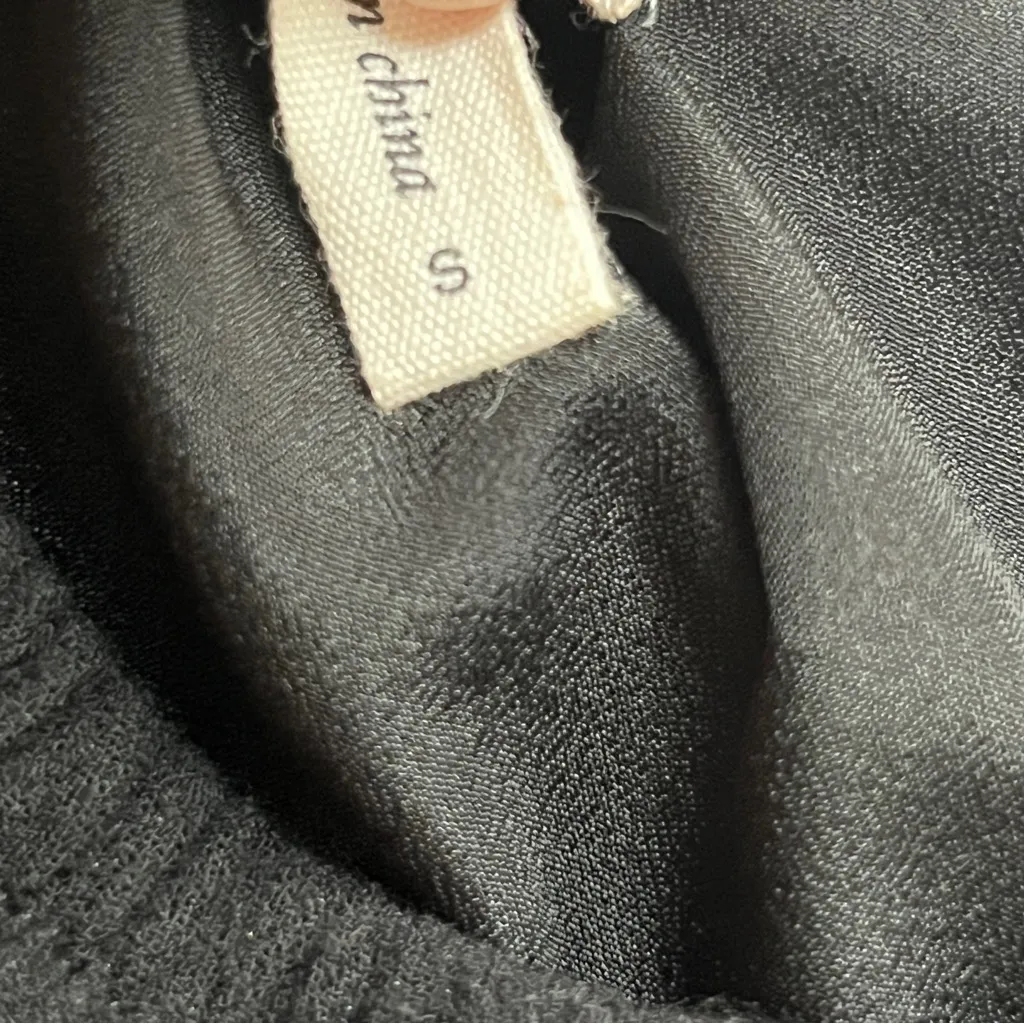 Black Lace Trim Dress - Image 7