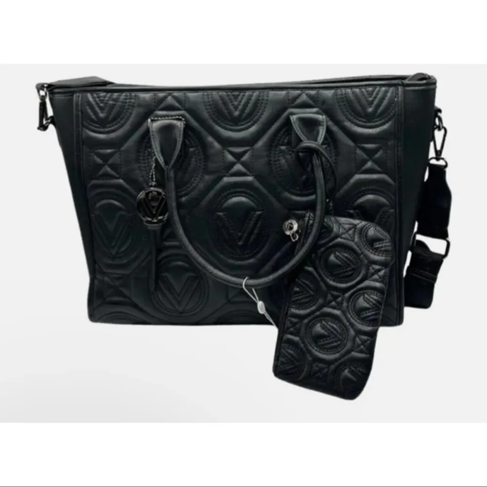 Valentino Orlandi Black Quilted Women's Bag - Image 3