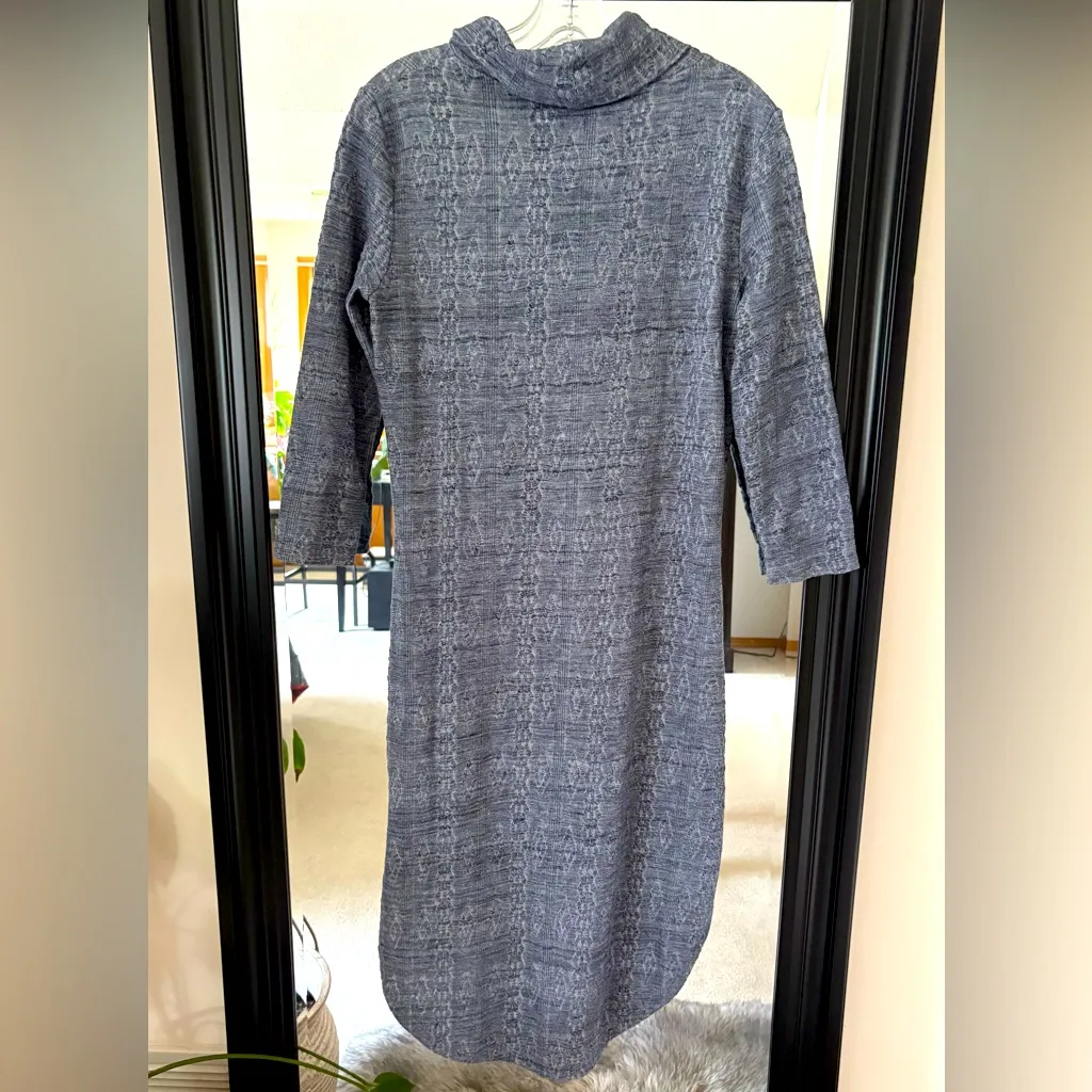 ANTHROPOLOGIE Saturday Sunday Blue Casual Dress - Image 3