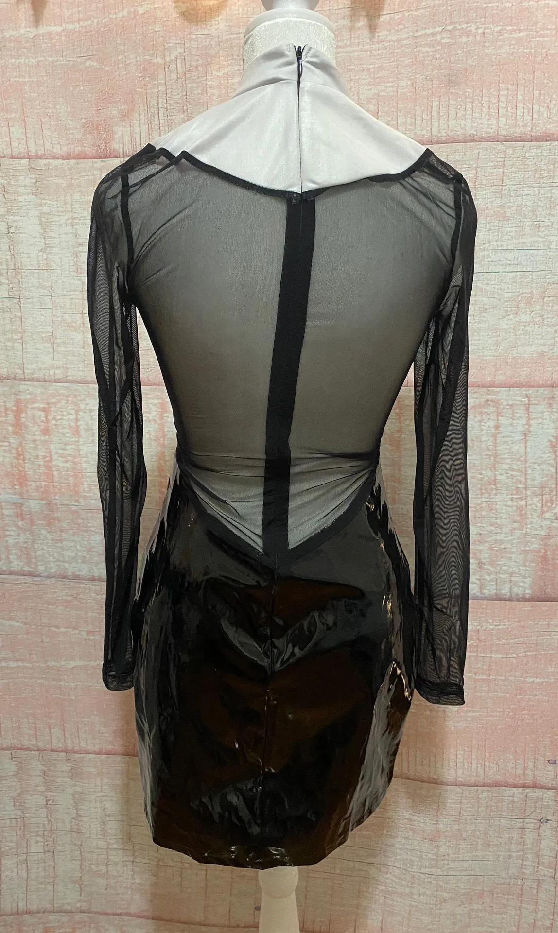 Gothic black above knee dress Size XS - Image 4