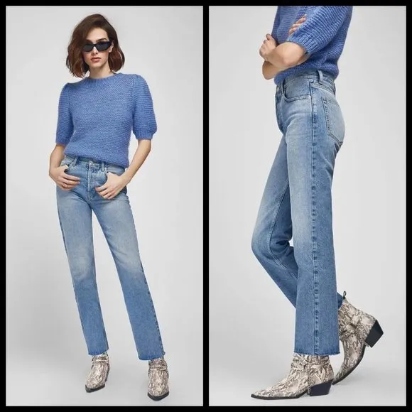 💕💕 Jackie Jean ~ Rodeo High Rise Straight Leg Jeans 24 NWT - Image 2