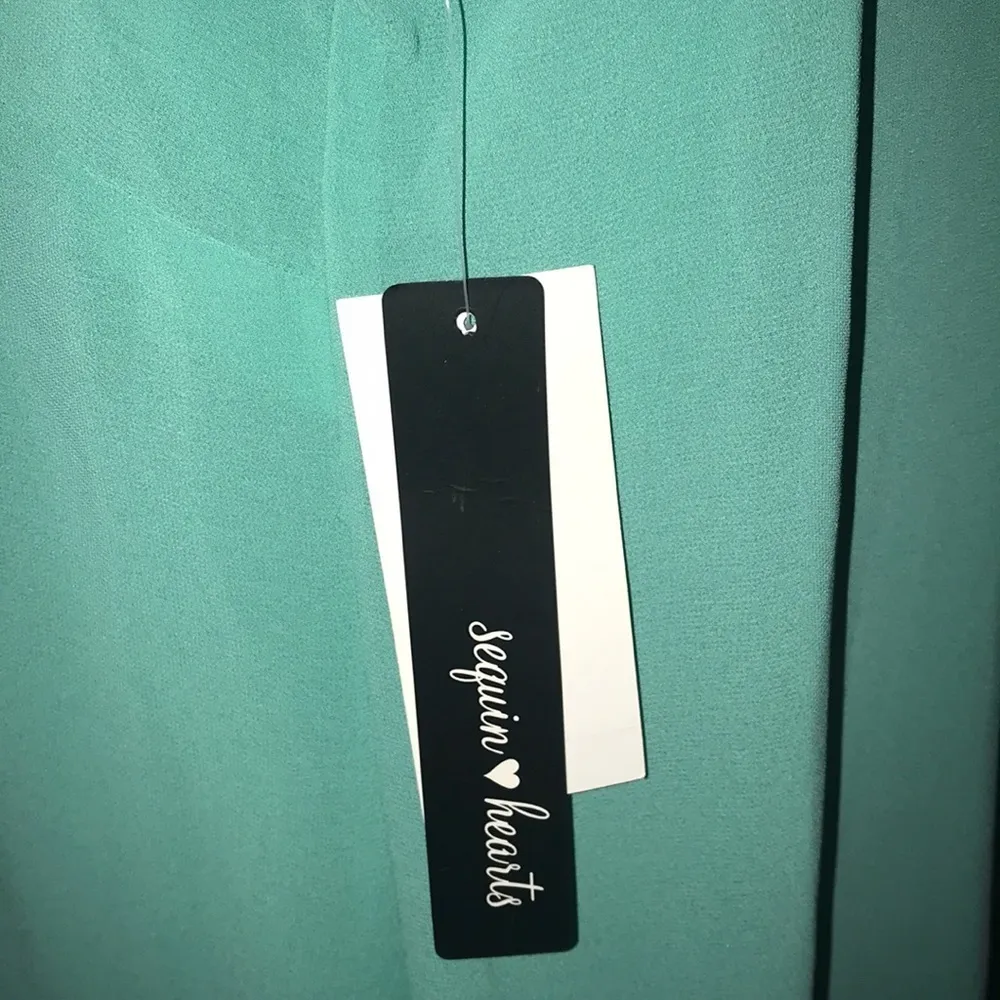 Sequin Hearts Large strapless dress new with tags - Image 6