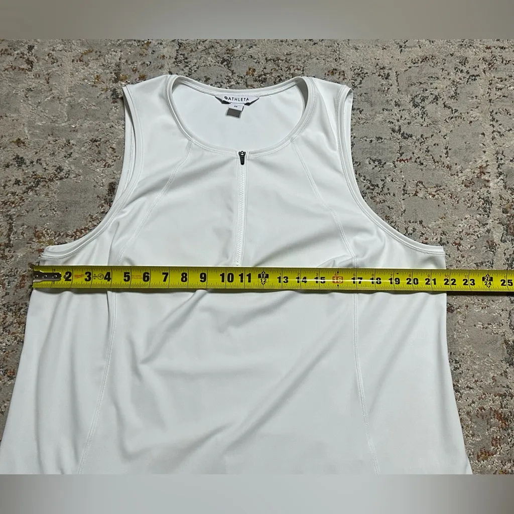 ATHLETA Ace Tennis Dress White Size 2X - Image 5