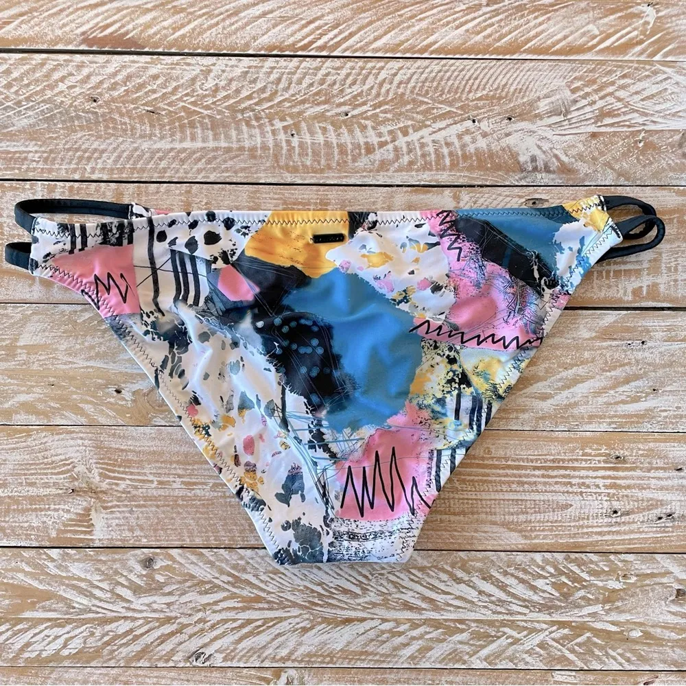 👙VOLCOM Collage Dropout Hipster Bottom Only👙~large - Image 10