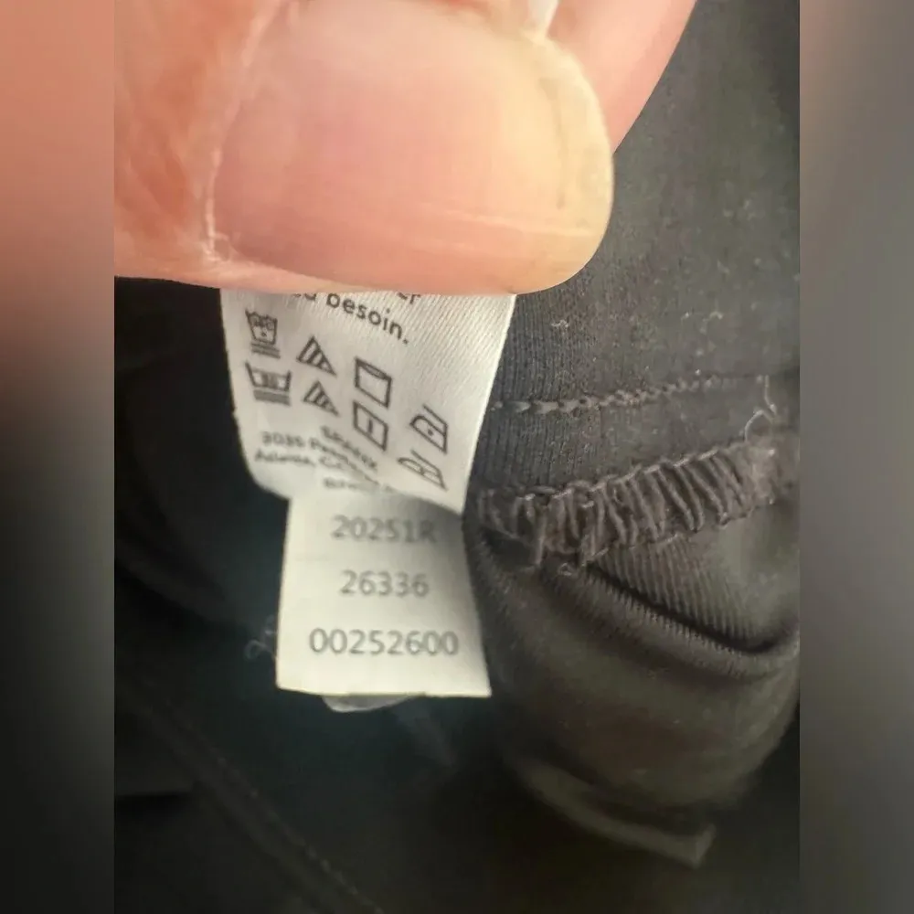 Spanx The Perfect Black Pant Back Seam Ankle Skinny Pants Dressy Ankle Shaping M - Image 7