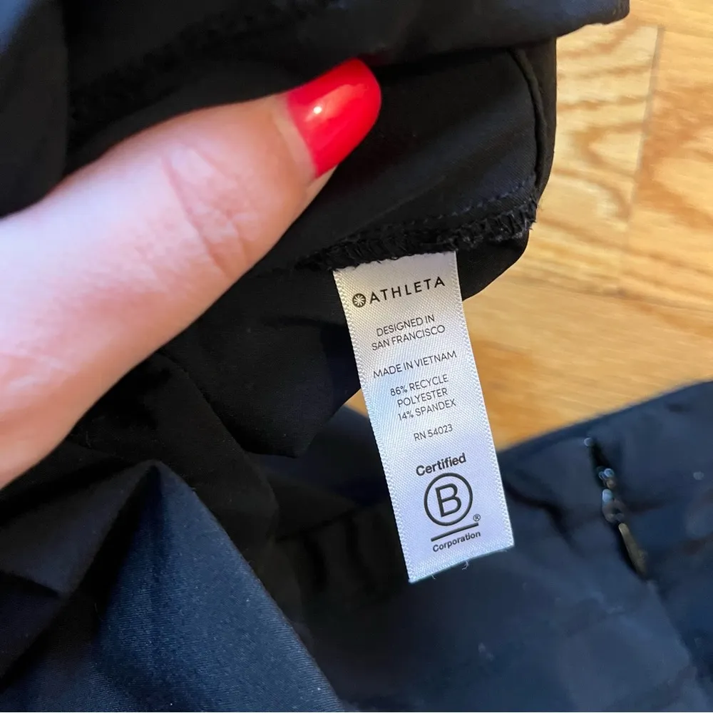 Athleta black all day skort size 10 Tall - Image 9