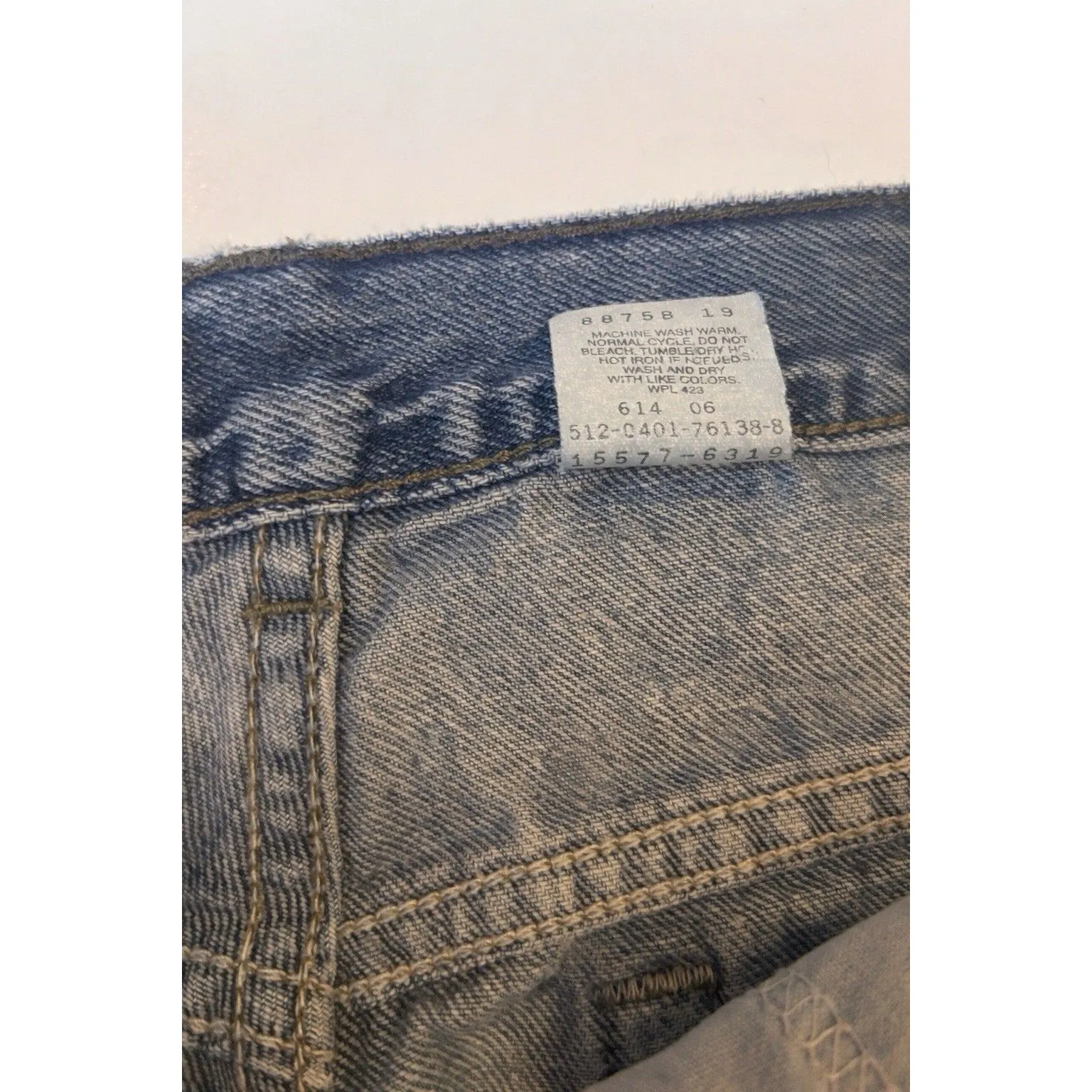 Vintage Levi's 577 Womens 12  Low Rise Loose Fit Denim Y2K Medium Wash USA made - Image 4