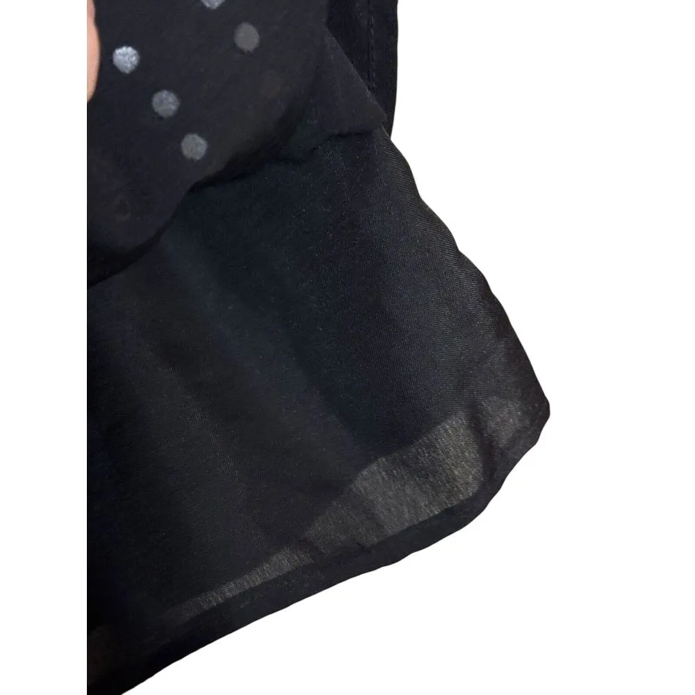 Susana Monaco Womens Dress Midi Back Side Zip Beaded Sleeveless V-Neck Medium - Image 6