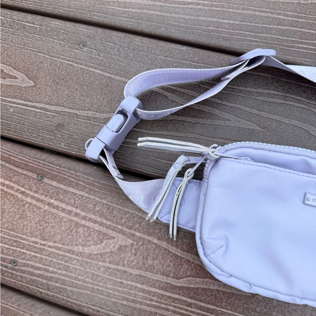 Lavender Crossbody Bag fanny pack belt purse - Image 3