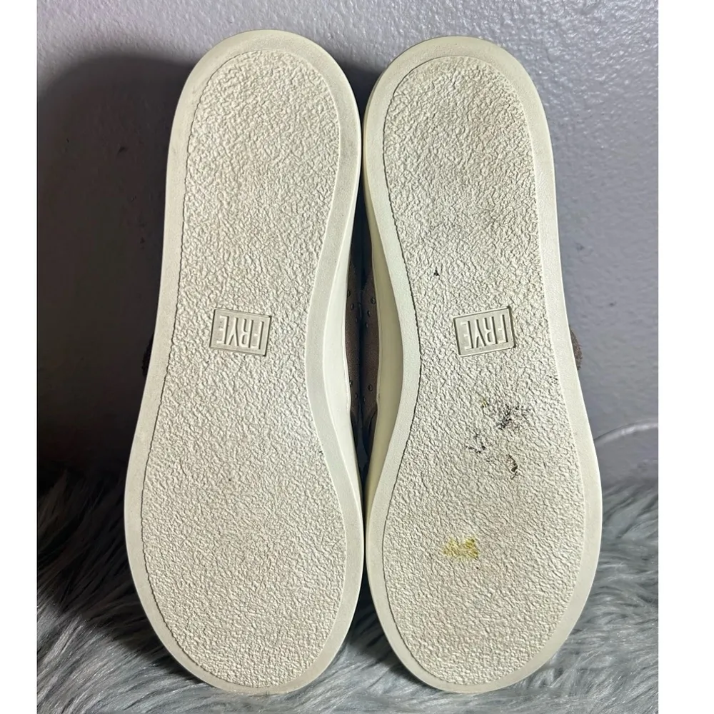 FRYE Nina Stud Slip On Suede Dusty Rose Sneakers Size 9.5 W - Image 12