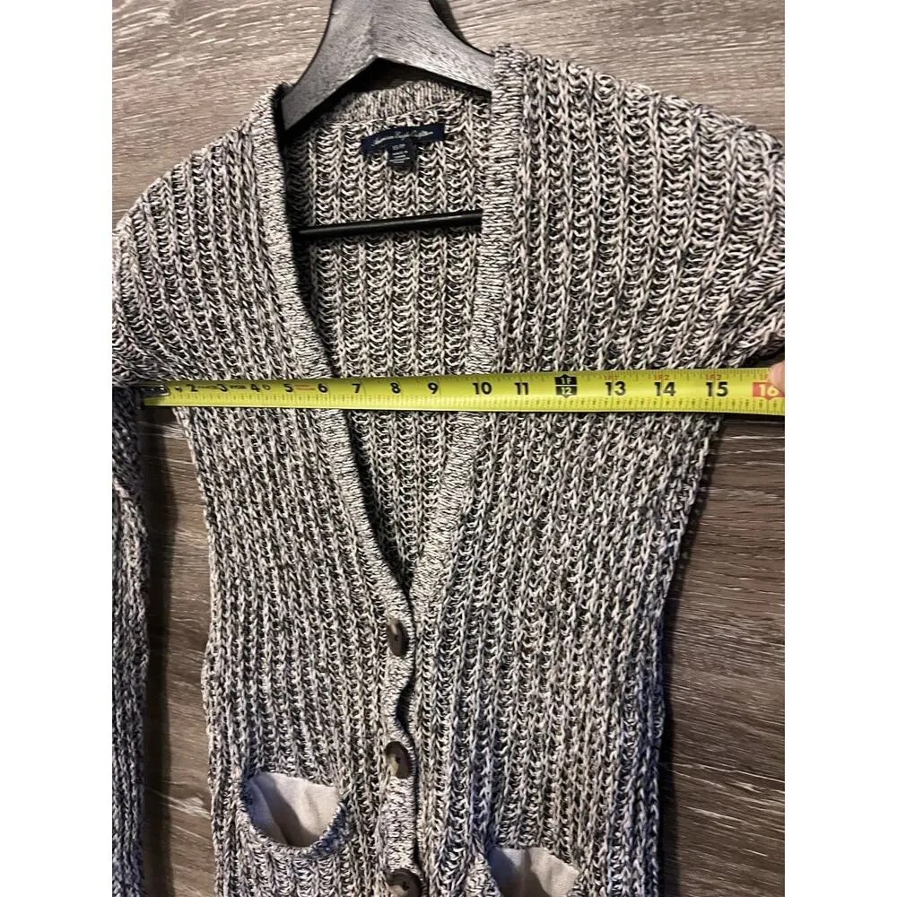 ASO Vampire Diaries American Eagle Knit Cardigan Vintage Sz XS Elena Gilbert - Image 6