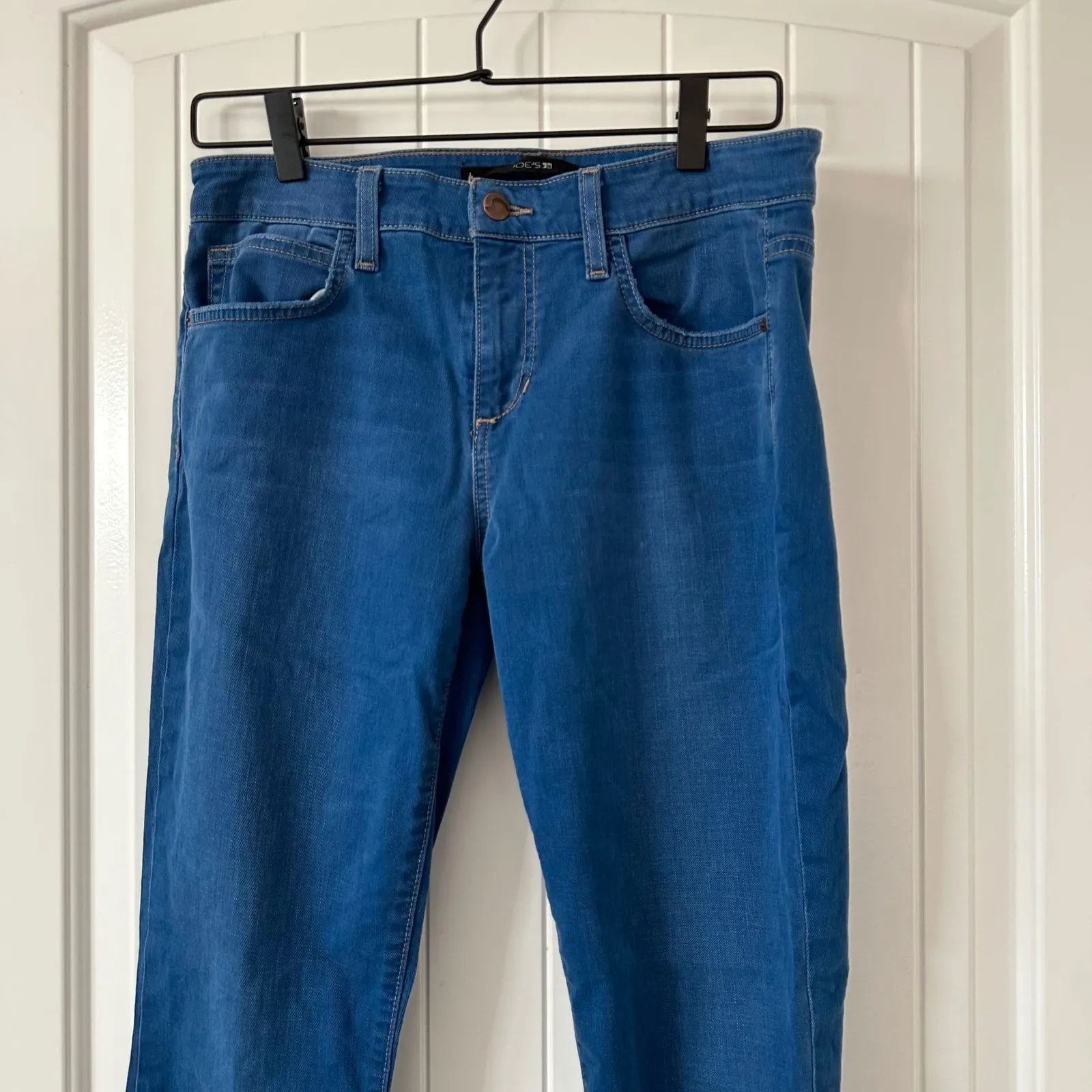 Joe's Jeans‎ High Water Ankle Skinny Blue Denim Mid Rise Size 28 - Image 2