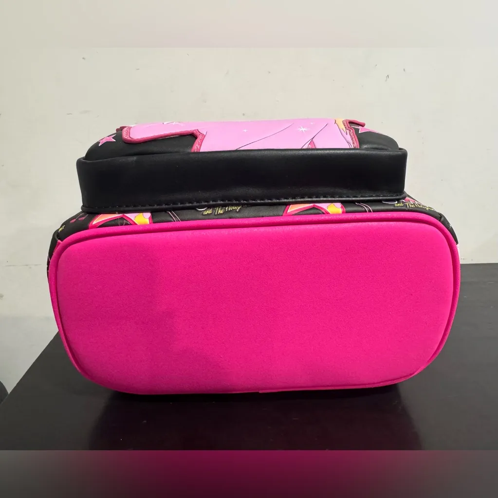 Loungefly Hasbro Jem and the Holograms Glitter All-Over Print Mini Backpack - Image 9