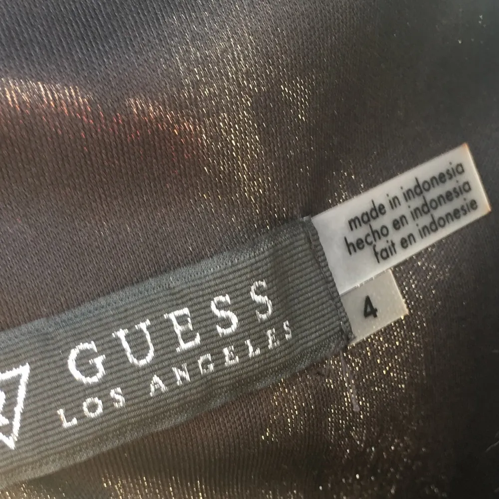 Guess Women's black and gold foiled taffeta - Image 6