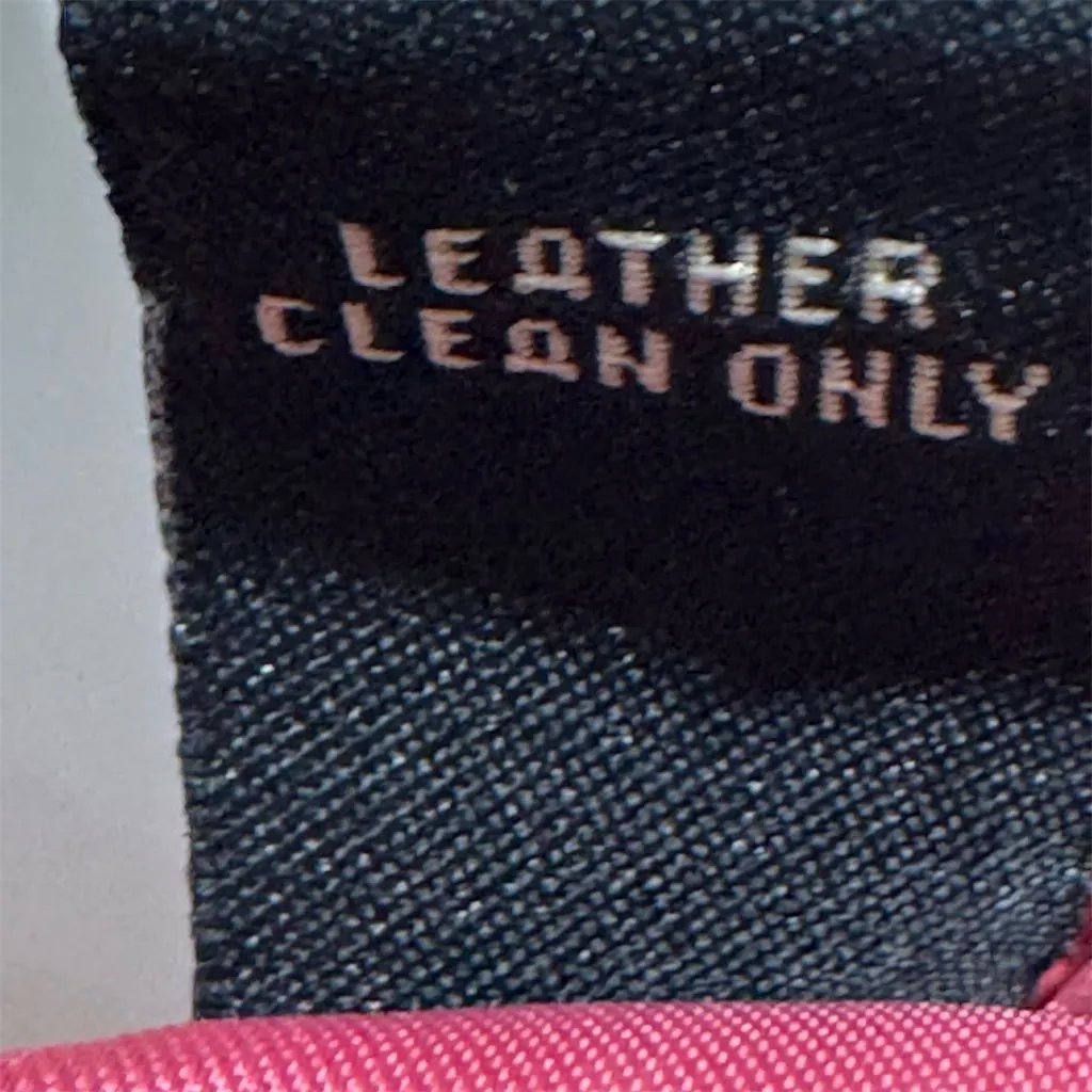 VTG Y2K Valerie Stevens Suede Leather Jacket M Berry Pink Rose Button Shirt Coat - Image 10