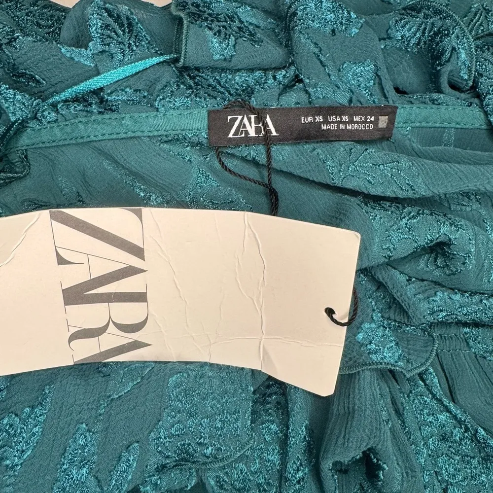 Zara Elegant Teal Maxi Dress Size XS.  #55 - Image 14