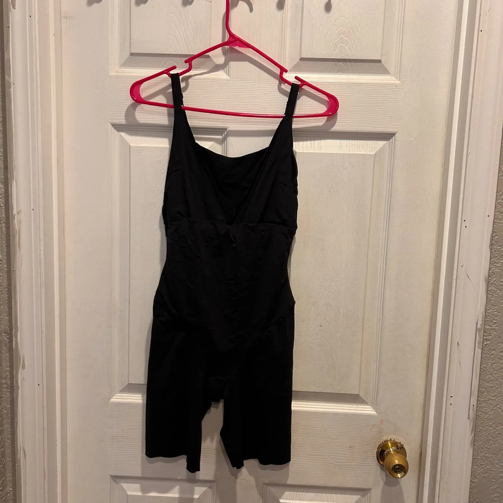 Maidenform Singlet Sleek Smoothers Wear Your Own Bra Body Shaper‎ 2556 Black XL - Image 5