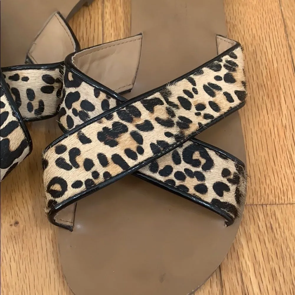 J.Crew Sandal Criss Cross Slides SeaSide 6 - Image 3