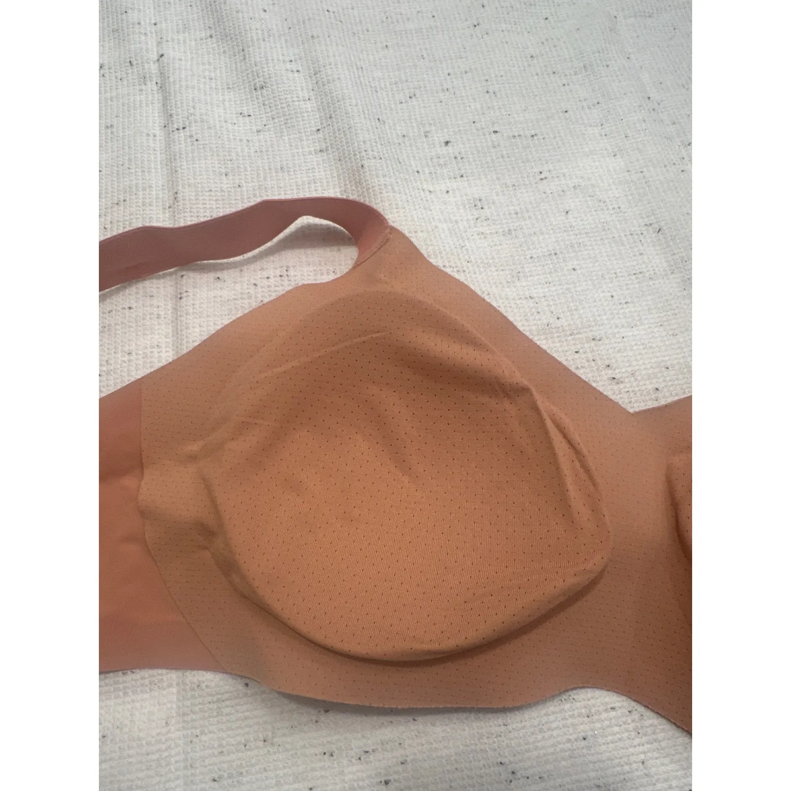 Knix 3 Peach Comfort Wirefree Bra Seamless Sports Lounge Everyday Orange Size undefined - Image 6