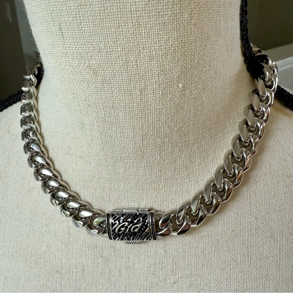 GLD‎ Signature Cuban in White Gold - Image 3