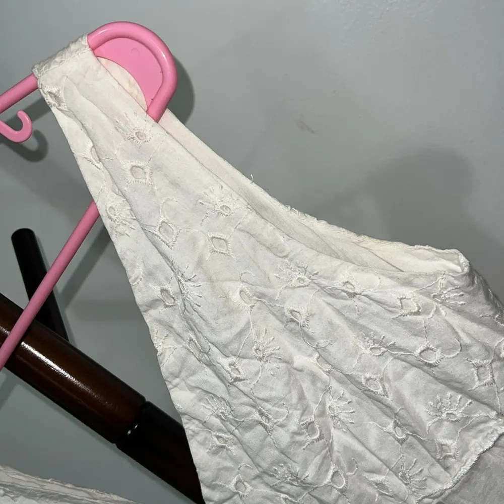 White Embroidered Lightweight Flowy Summer Dress NWOT - Image 7