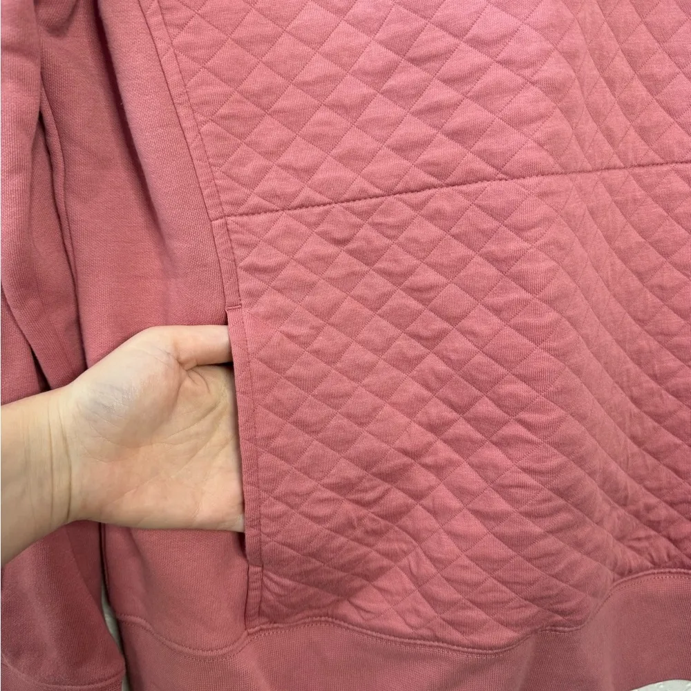 L.L. Bean Quilted Quarter Zip Comfy Pullover - Size Small - Image 6