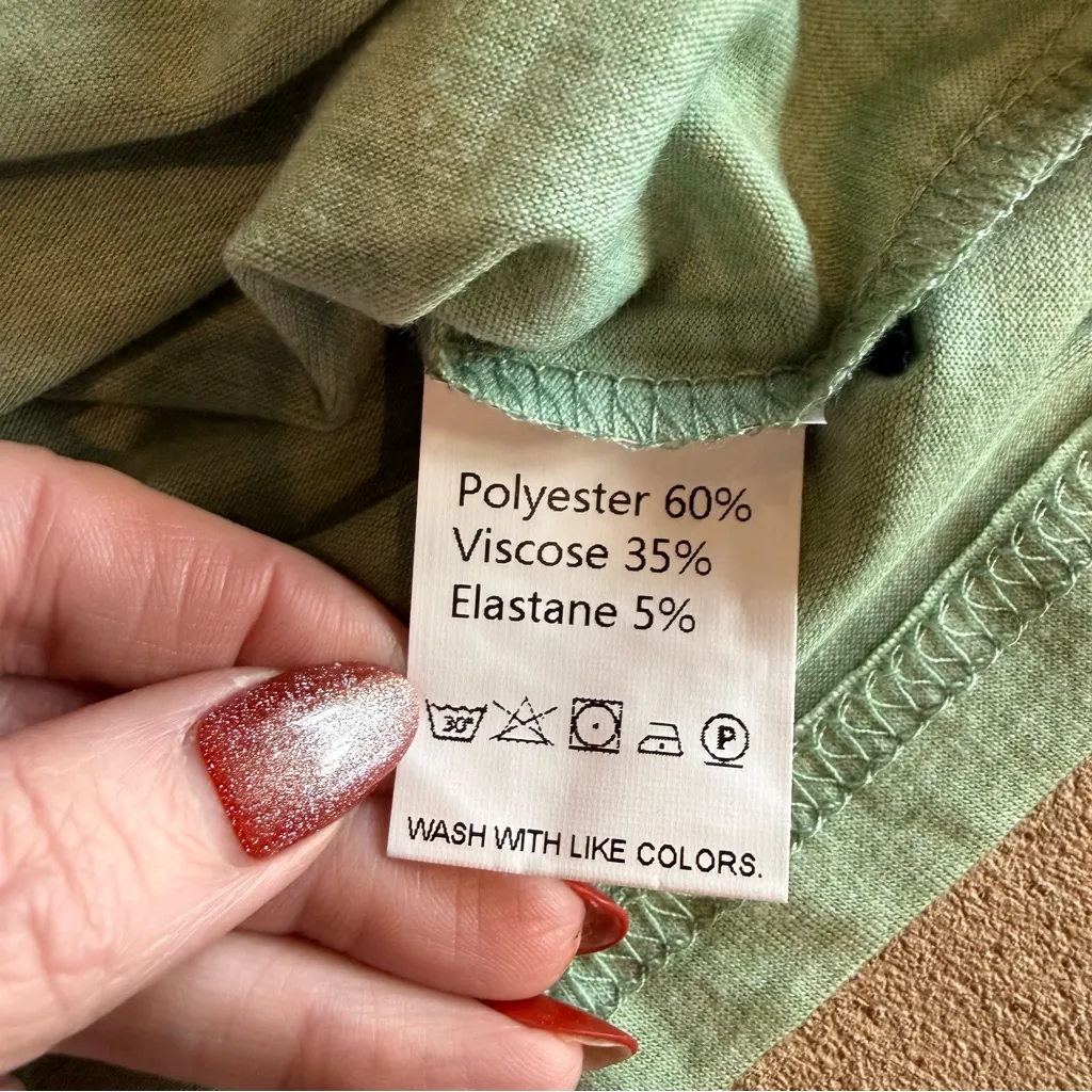 Source Unknown Mint Green Short Sleeve Top - Image 12