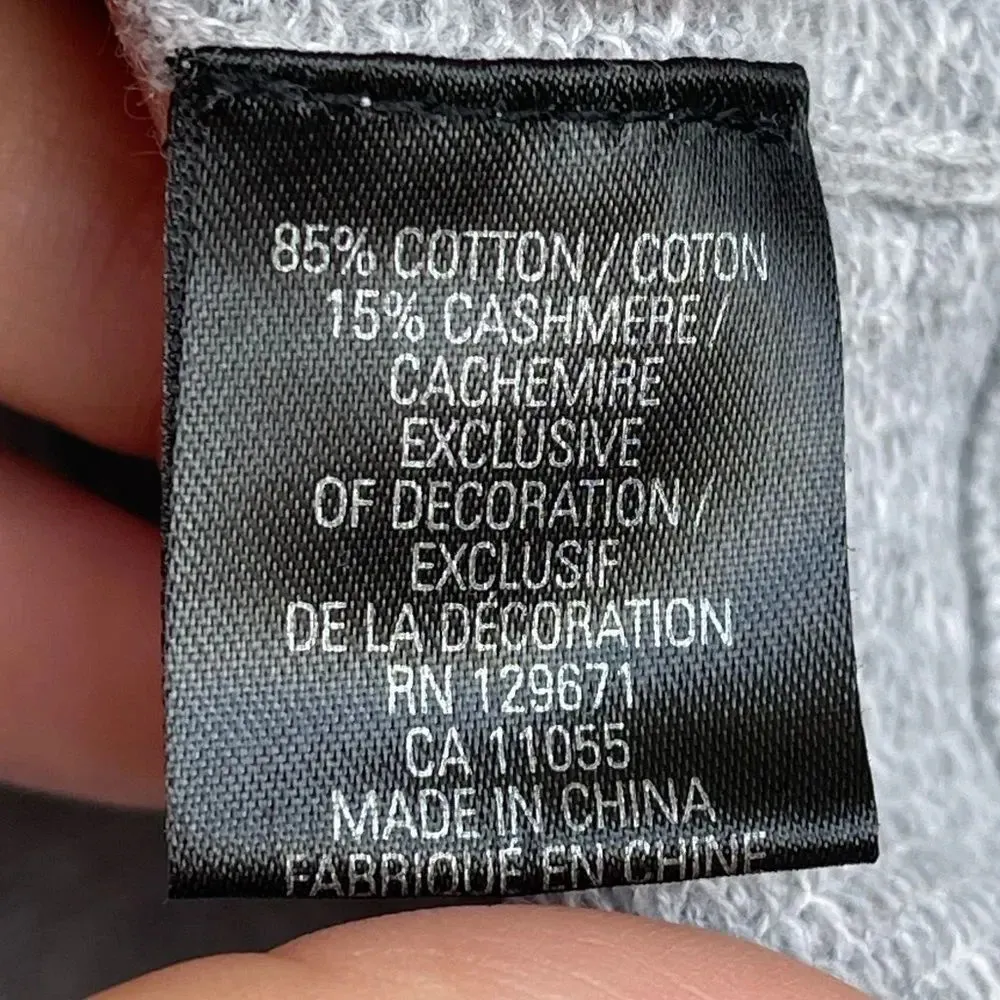 360 CASHMERE Unity Raglan-Sleeve Sweatshirt medium - Image 6