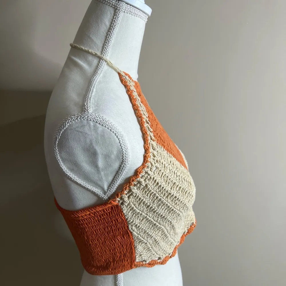 Bog collective crochet crop small Orange - Image 7