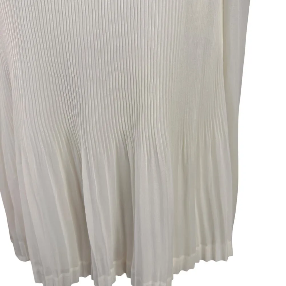 Ted Baker Lovina Bejeweled Accordion Pleated Top Size 2 - Image 4