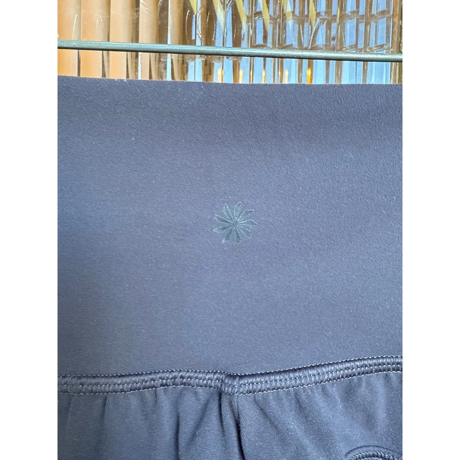 Athleta Cruise Joggers Dark Purple Nylon Lycra Pockets Size Medium - Image 6