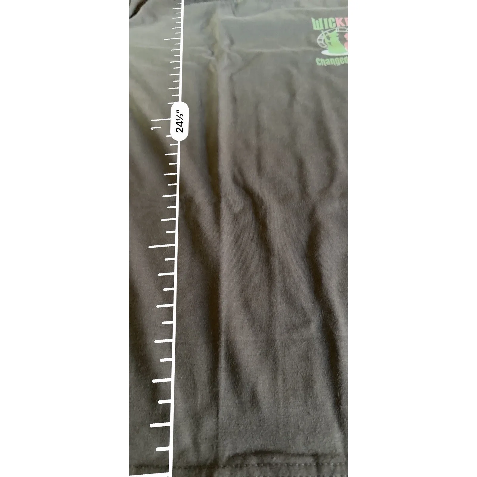 Wicked Changed For Good Oversized T Shirt Women’s L New Gray Size L - Image 7