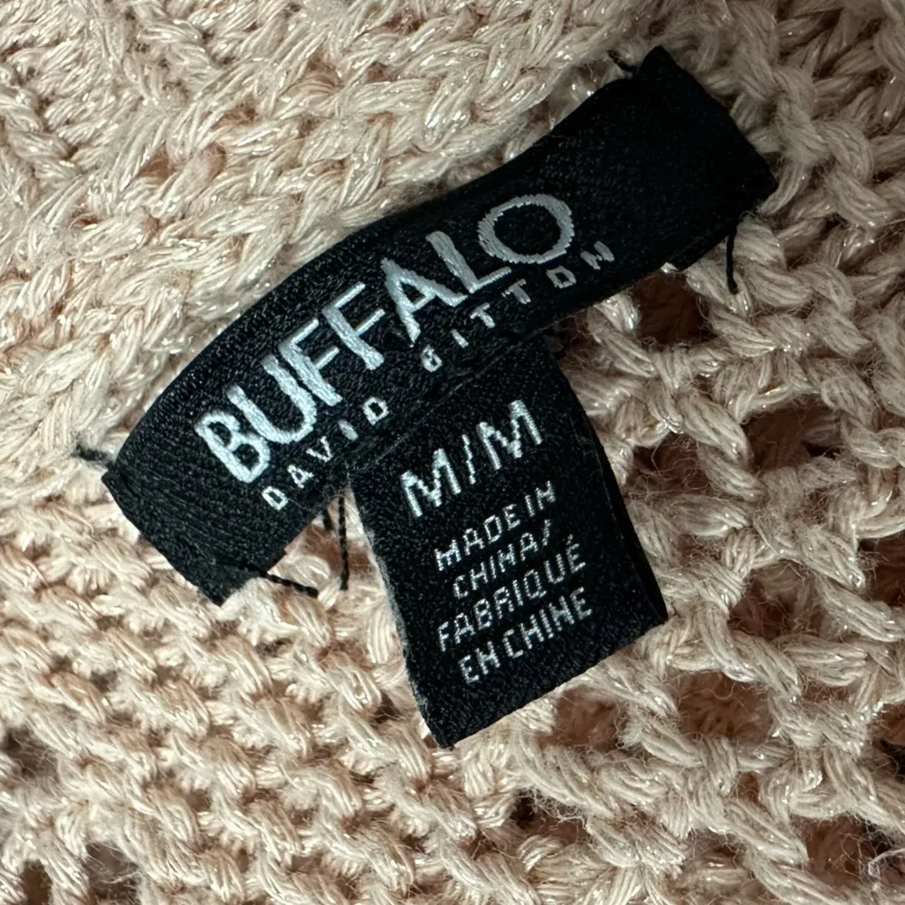 Buffalo David Bitton Long Dusty Pink Open Front Cardigan Sweater Womens Medium - Image 6