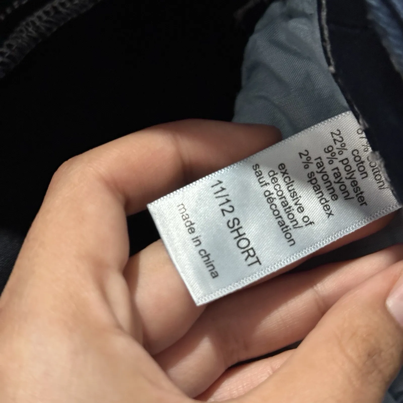 2000s Maurice’s Women’s Flared Bootcut Jeans dark wash size 11 short embellished - Image 8