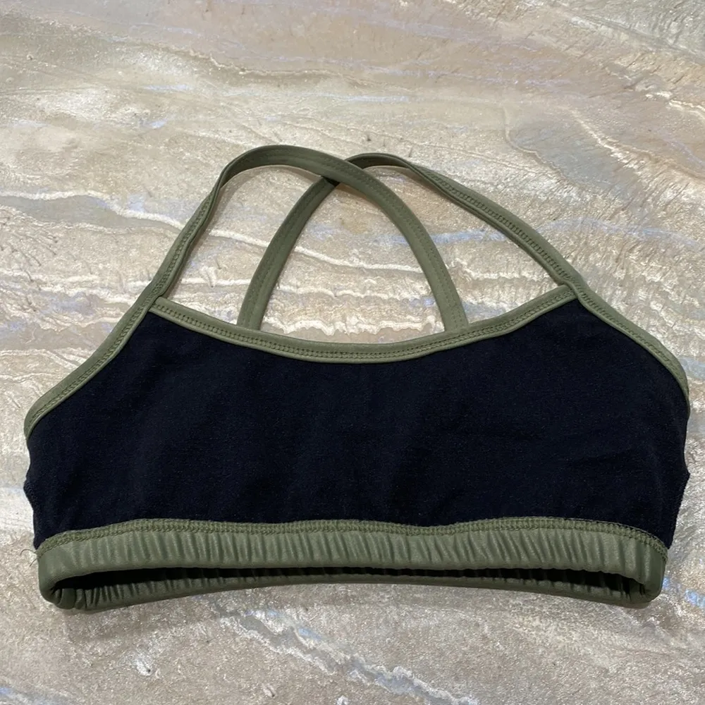 Brazil Wear Sport Bra Green Size M - Image 3