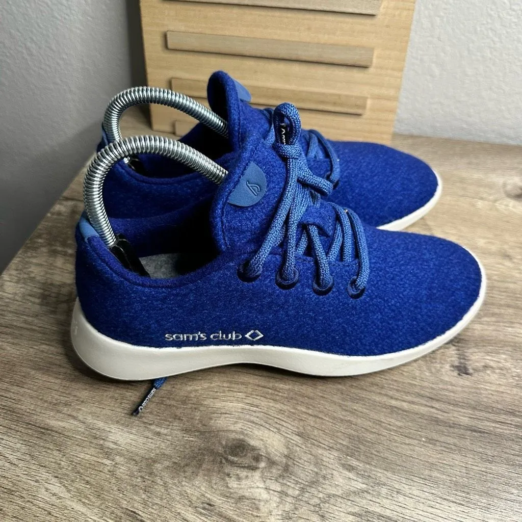 Sams Club Women’s Blue 7 Sams Club Wool Sneakers Brand New No Box - Image 2