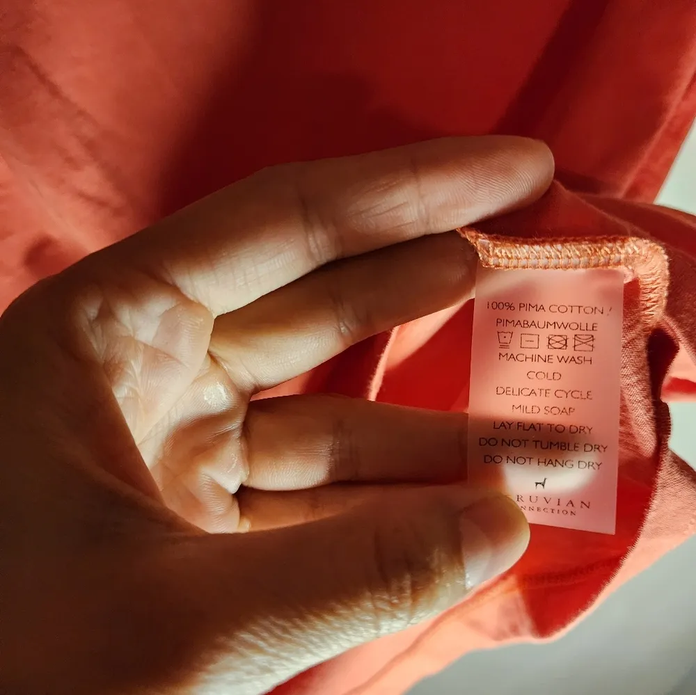 Peruvian connection scoop neck top size xs - Image 3