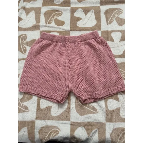 Princess Polly Knit Shorts High Waist Casual Comfy Pink S/M‎ - Image 10