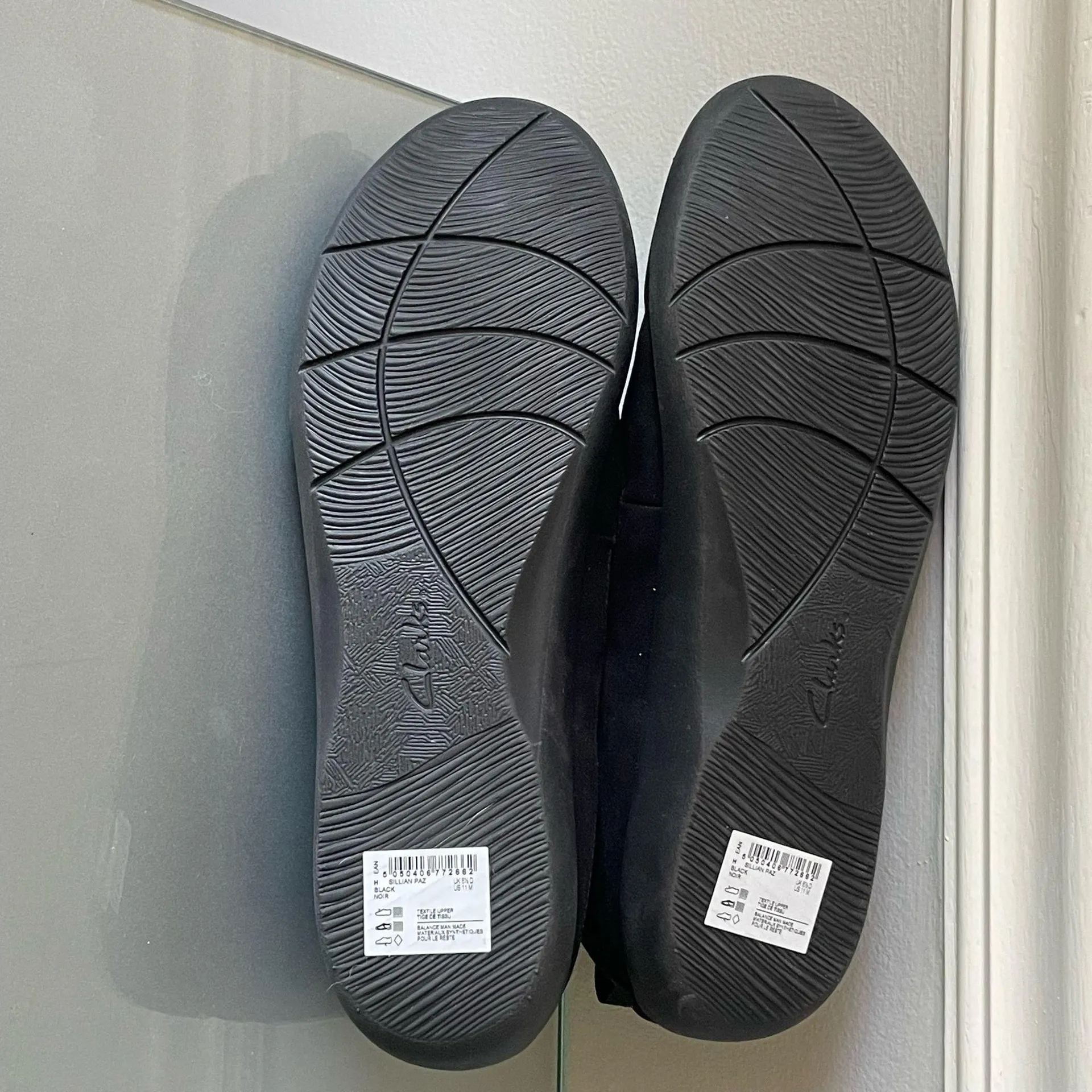 Clarks Cloudsteppers Sillian Paz Slip-On Shoes Black US 11M UK 8.5D Women’s Comfort Flats - Image 7