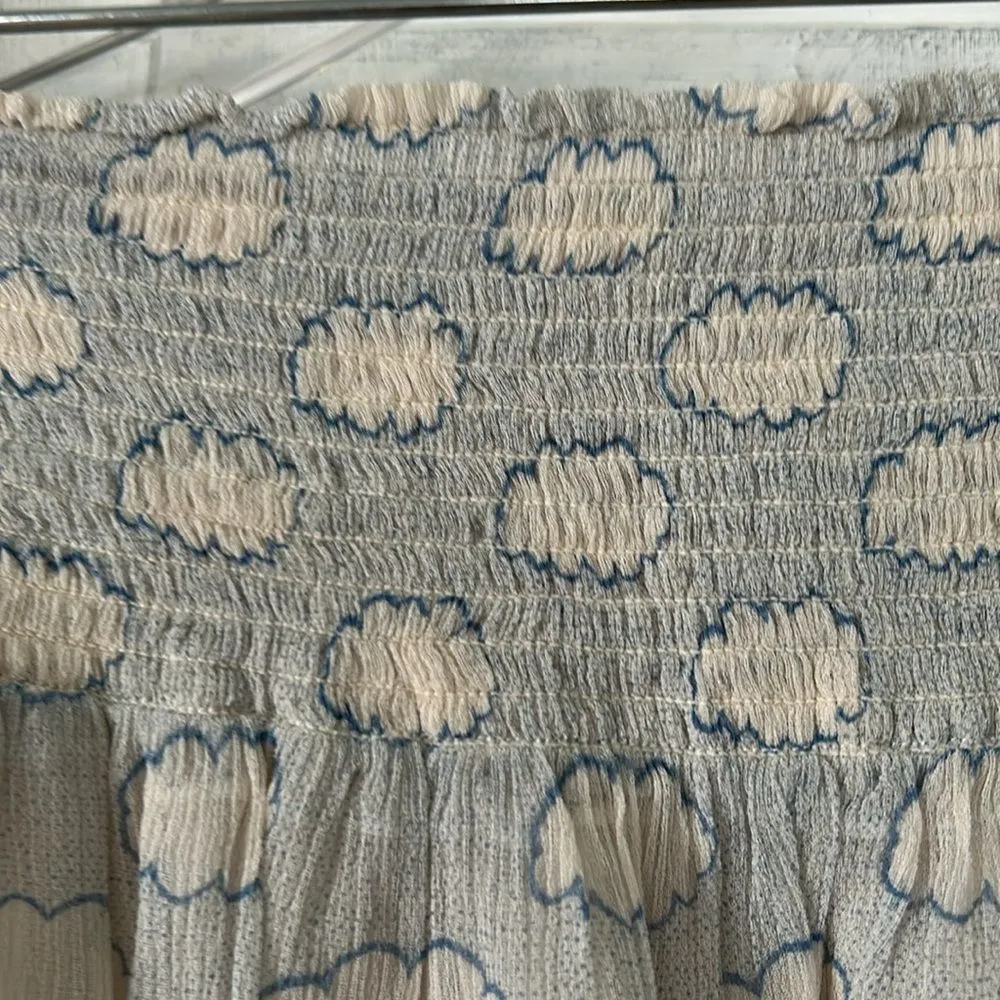 Baum und Pferdgarten Cloud Patterned Gray Skirt - Image 7