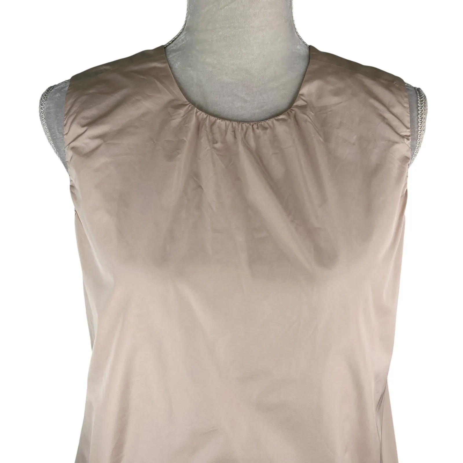Sofie D'Hoore Boom Pota Cropped Sleeveless Top Nude 38 New - Image 7