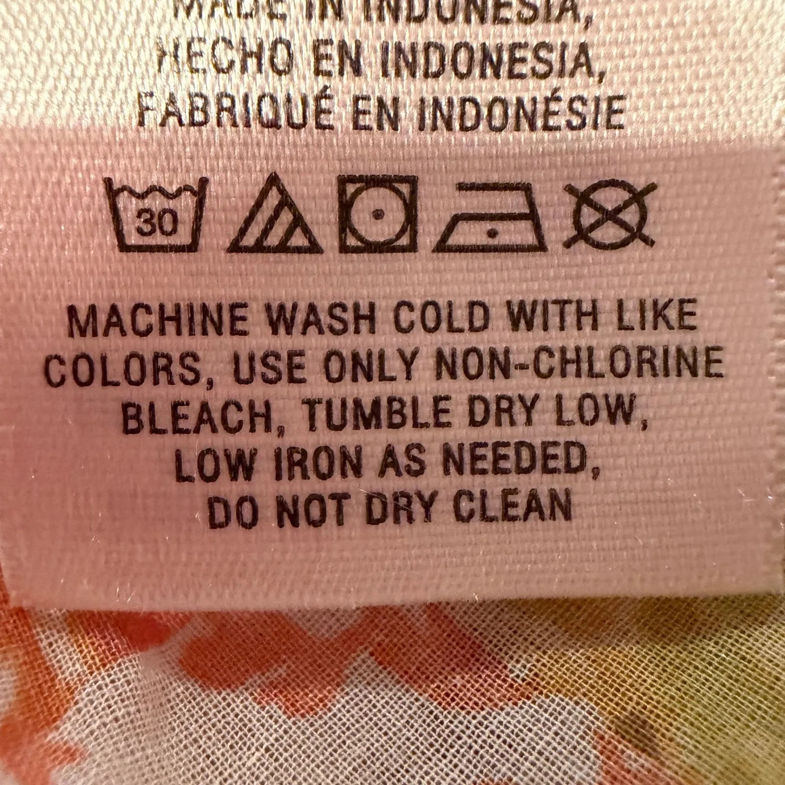 Maeve Abella Floral Patchwork Pintuck Blouse Women's 2 Multi Boho Hippie Peasant - Image 9