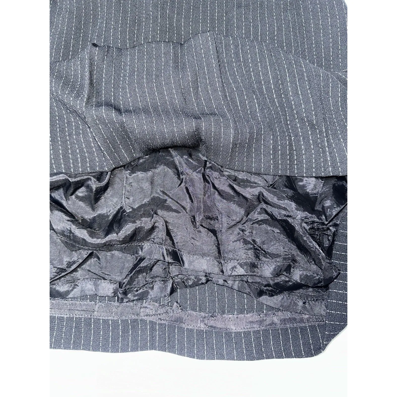 Chic BANU Black Pinstripe Skirt - Image 9