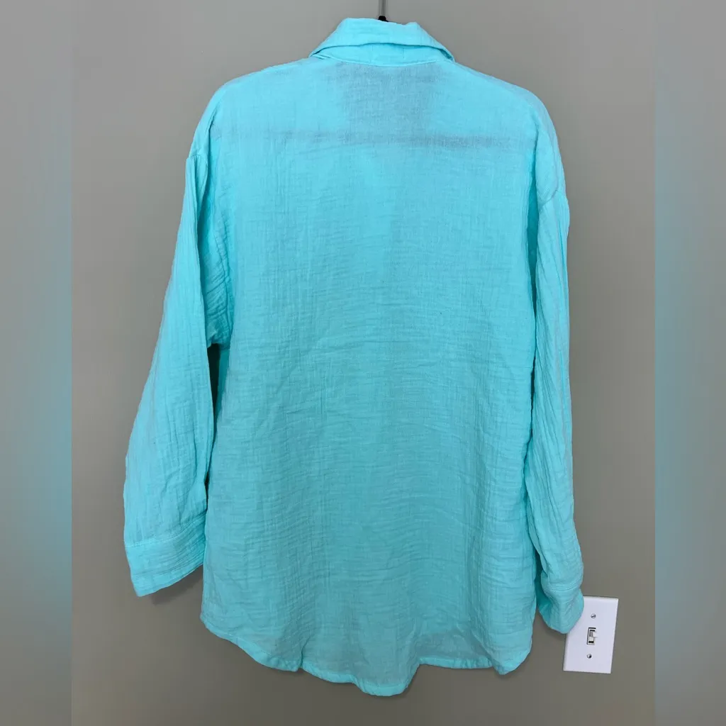 Vitamin A  Aqua Shirt - Image 4