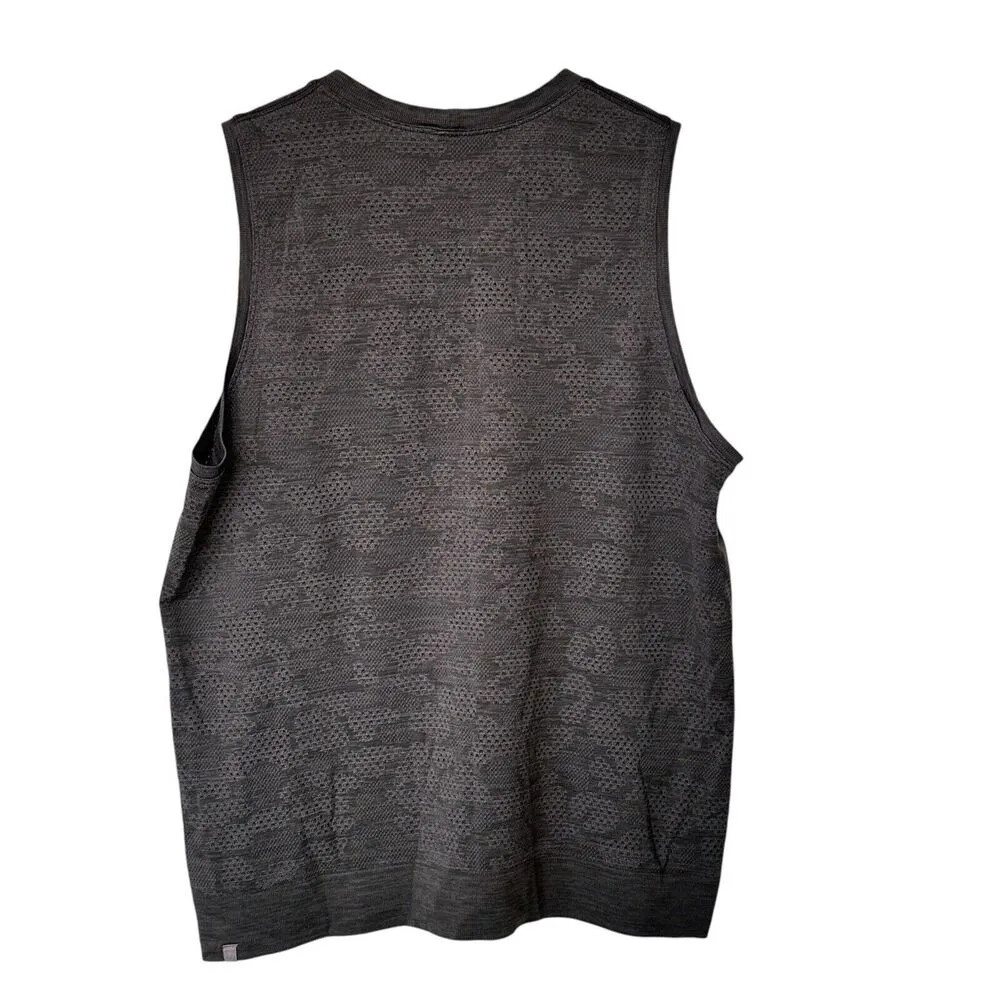 Lululemon Breeze By Muscle Tank Polar Spots Titanium sleeveless gray Size 10 - Image 3