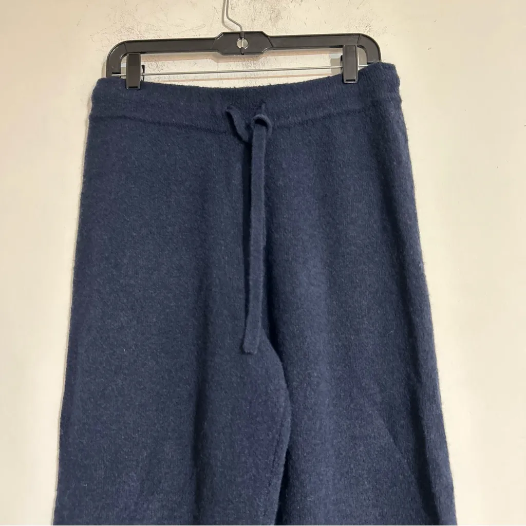 J. Crew Sweater Pants with Geometric Knit Print Merino Wool Alpaca Blend Small - Image 6